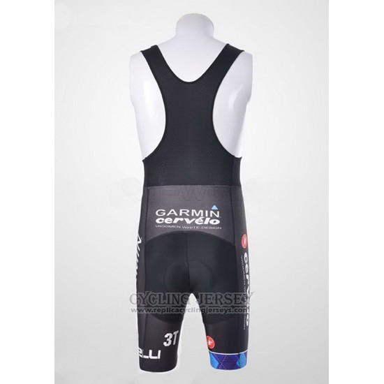 2011 Cycling Jersey Garmin Champion New Zealand Short Sleeve and Bib Short
